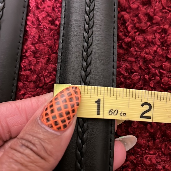 Onyx Brighton Black Leather and Silver Belt Men’s Size 42” (Bundle of 2) - Picture 10 of 13